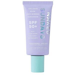 Naked Sundays Collagen Glow 100% Mineral Perfecting Priming Lotion 1.7 oz